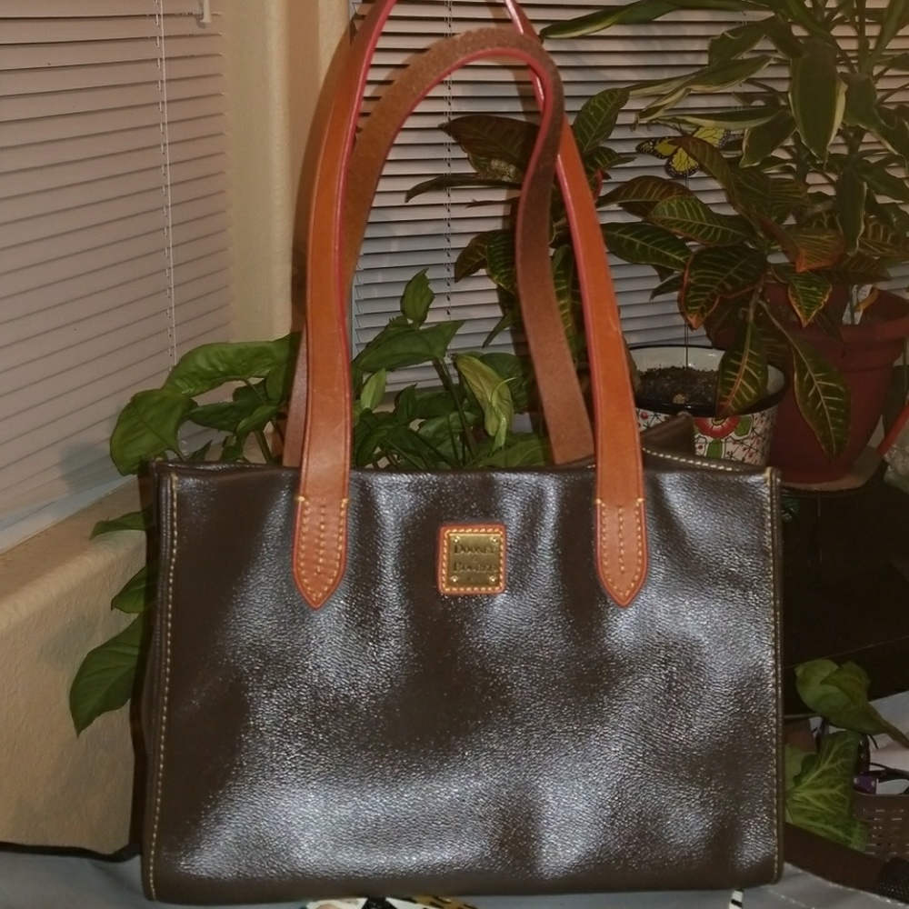 Dooney & Bourke Eva Coated Leather Bag